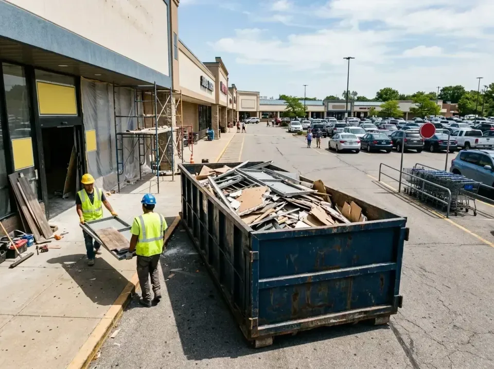 retail-store-renovation-debris-003 — frequently asked questions, Roll-off Dumpster Rentals in Gentry, AR
